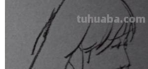 速写头女生 速写头发万能公式？