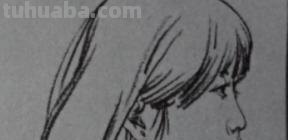 速写头女生 速写头发万能公式？