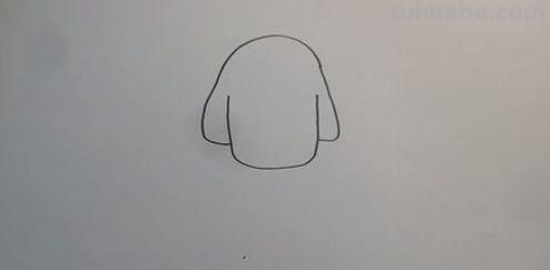 「简笔画」两只可爱的小狗