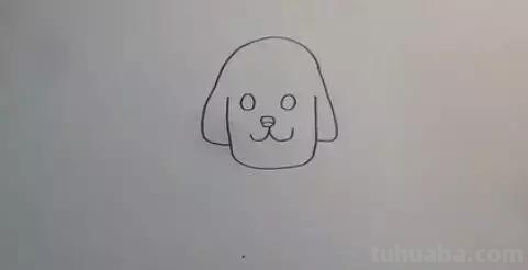 「简笔画」两只可爱的小狗