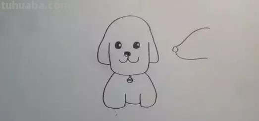 「简笔画」两只可爱的小狗