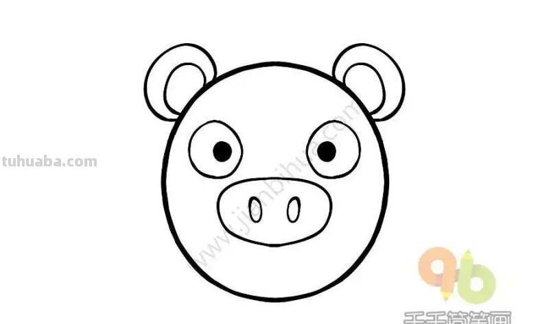 儿童益智简笔画，以圆形变化而来的10种动物简笔画！