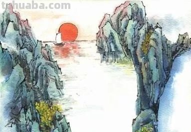 望天门山的诗意是什么