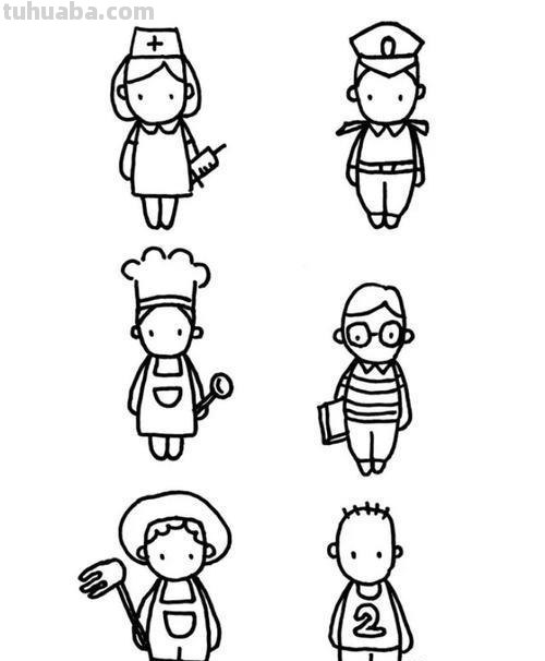 怎么画简笔画人物 怎样画简单的人物？