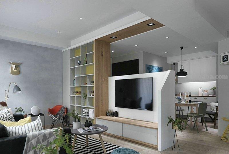 二居室的房子多大面积好？13万元的北欧风格设计说明！-经纬城市绿洲六期装修