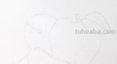 怎么用彩铅画苹果 彩铅手绘入门自学？