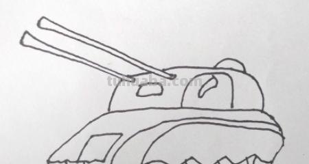 战车战车怎么画简笔画 装甲车简笔画的画法？