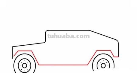 战车战车怎么画简笔画 装甲车简笔画的画法？