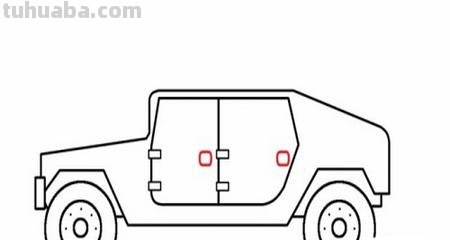 战车战车怎么画简笔画 装甲车简笔画的画法？