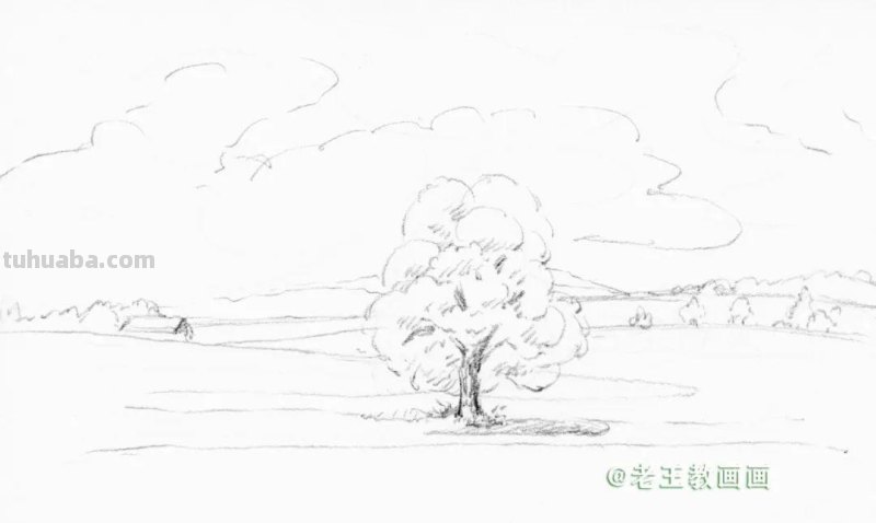 听说你想学画风景?用彩铅教你画风景画 听说你想学画风景?用彩铅教你画风景画