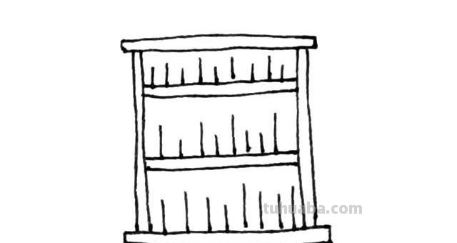 简笔画书架和书怎么画 书架怎么画?