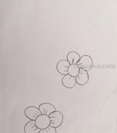 梅花拿彩铅怎么画 雪梅彩铅画？