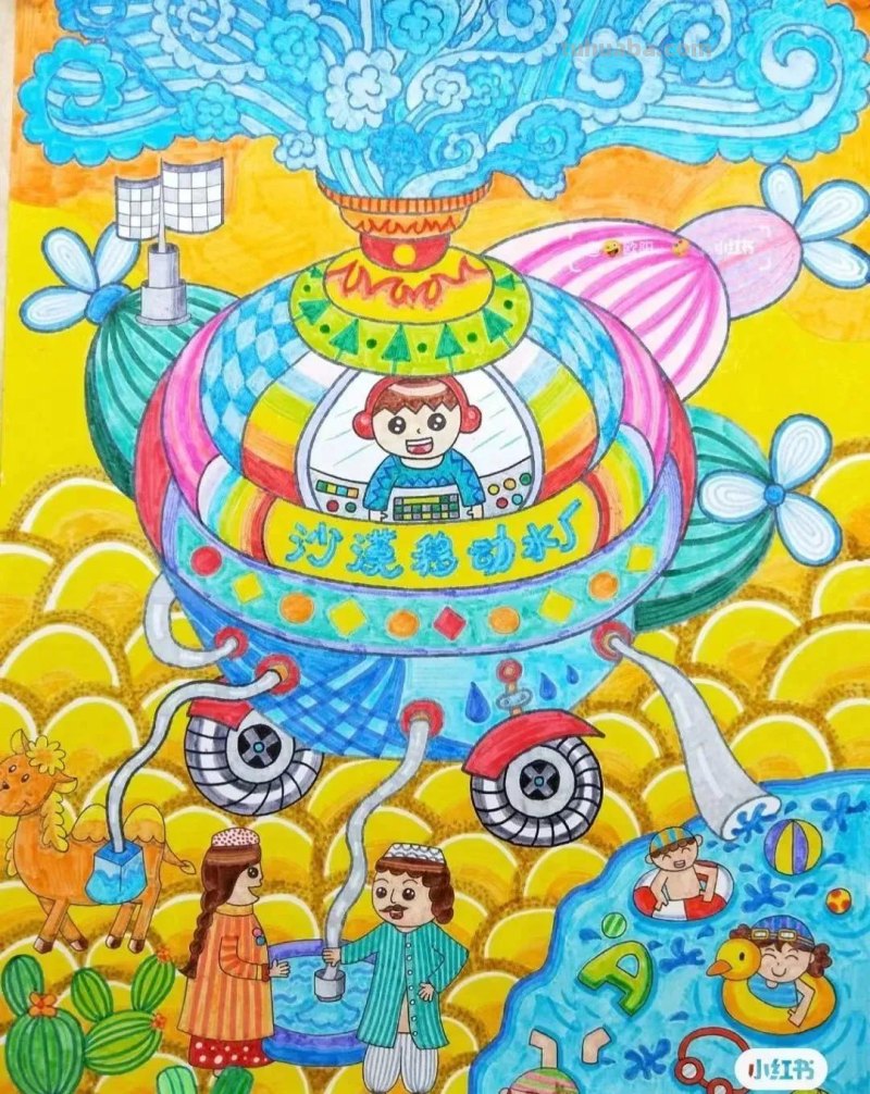 科幻画创意主题几十张，张张异想天开，再不收藏就晚了！赶紧动手