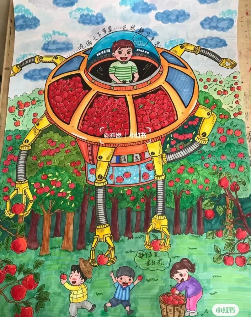 科幻画创意主题几十张，张张异想天开，再不收藏就晚了！赶紧动手