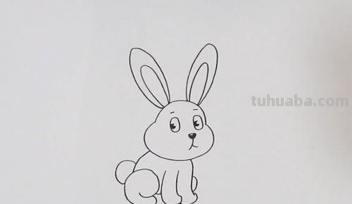 兔子眼睛怎么画简笔画 新春兔子图片简笔?