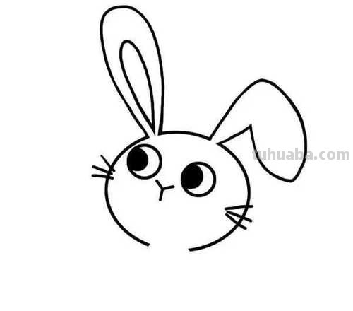 兔子眼睛怎么画简笔画 新春兔子图片简笔?