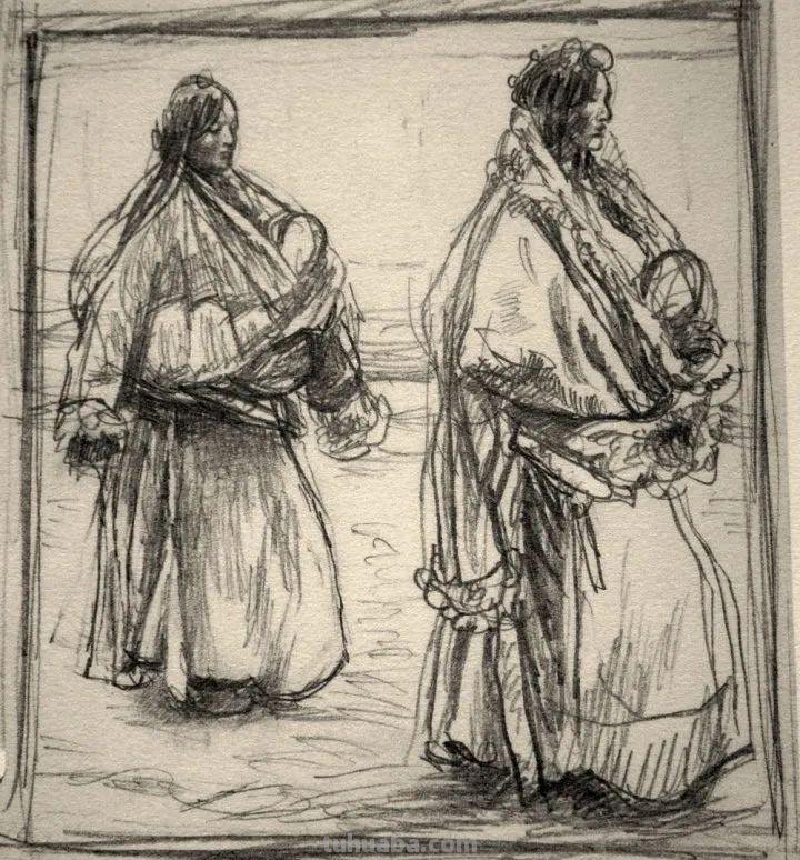 陈丹青速写作品100幅