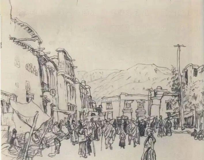 陈丹青速写作品100幅