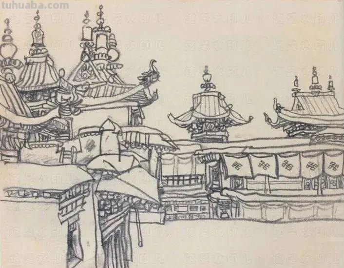 陈丹青速写作品100幅