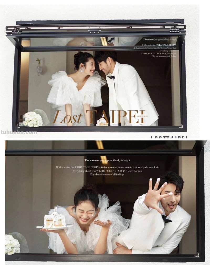 拒绝常规｜街头杂志风婚纱照