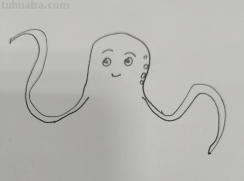 章鱼怎么画儿童简笔画 儿童画章鱼？