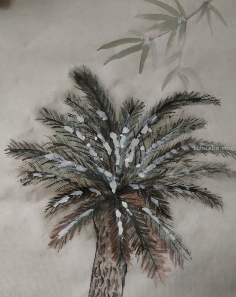 雪景场景速写 铅笔画雪景方法？