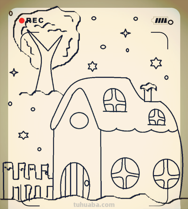 雪景场景速写 铅笔画雪景方法？