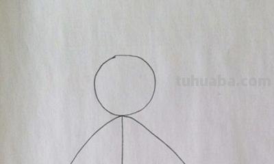 小人的简笔画怎么画 骑单车小人的简笔画方法？