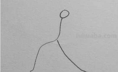 小人的简笔画怎么画 骑单车小人的简笔画方法？