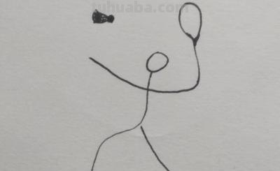 小人的简笔画怎么画 骑单车小人的简笔画方法？