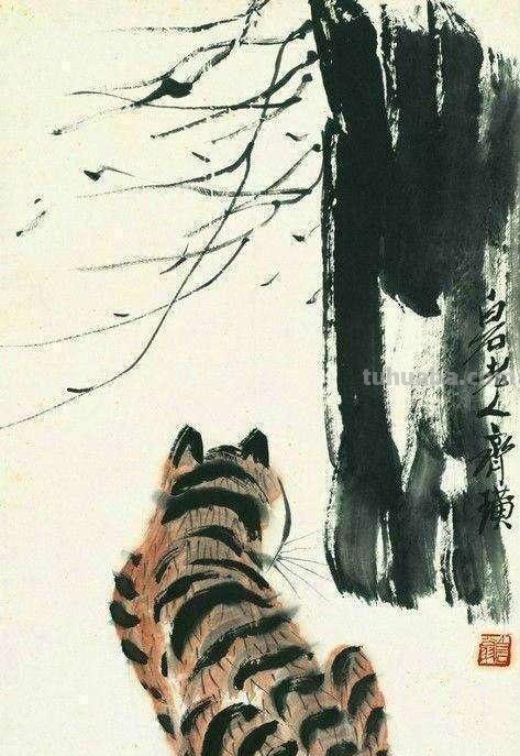 齐白石老先生老虎画成“病猫”,为什么能卖2800万?