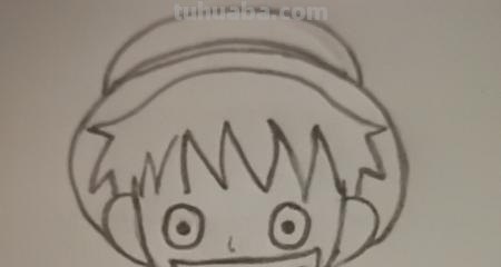 路飞的简笔画怎么画 海贼王人物绘画？