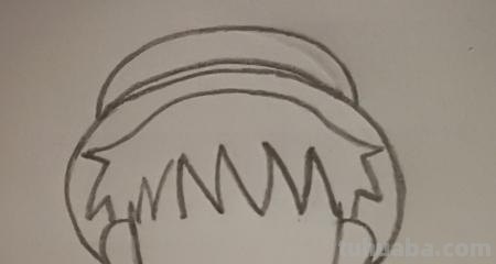 路飞的简笔画怎么画 海贼王人物绘画？