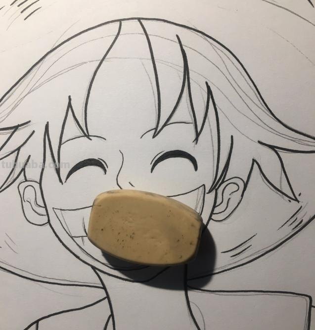 路飞的简笔画怎么画 海贼王人物绘画？