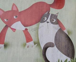 狐狸和猫手抄报怎么画眼睛 狐狸和猫的故事告诉我们什么道理？