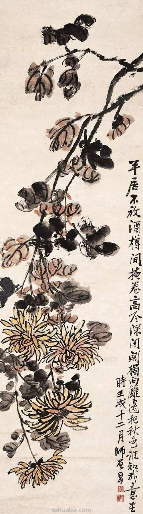 近代著名画家陈衡恪（陈师曾）四十一幅经典绘画作品天然生趣赏析