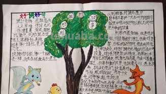 狐狸和猫手抄报怎么画人物 狐狸和猫的寓言故事中明白了什么道理？