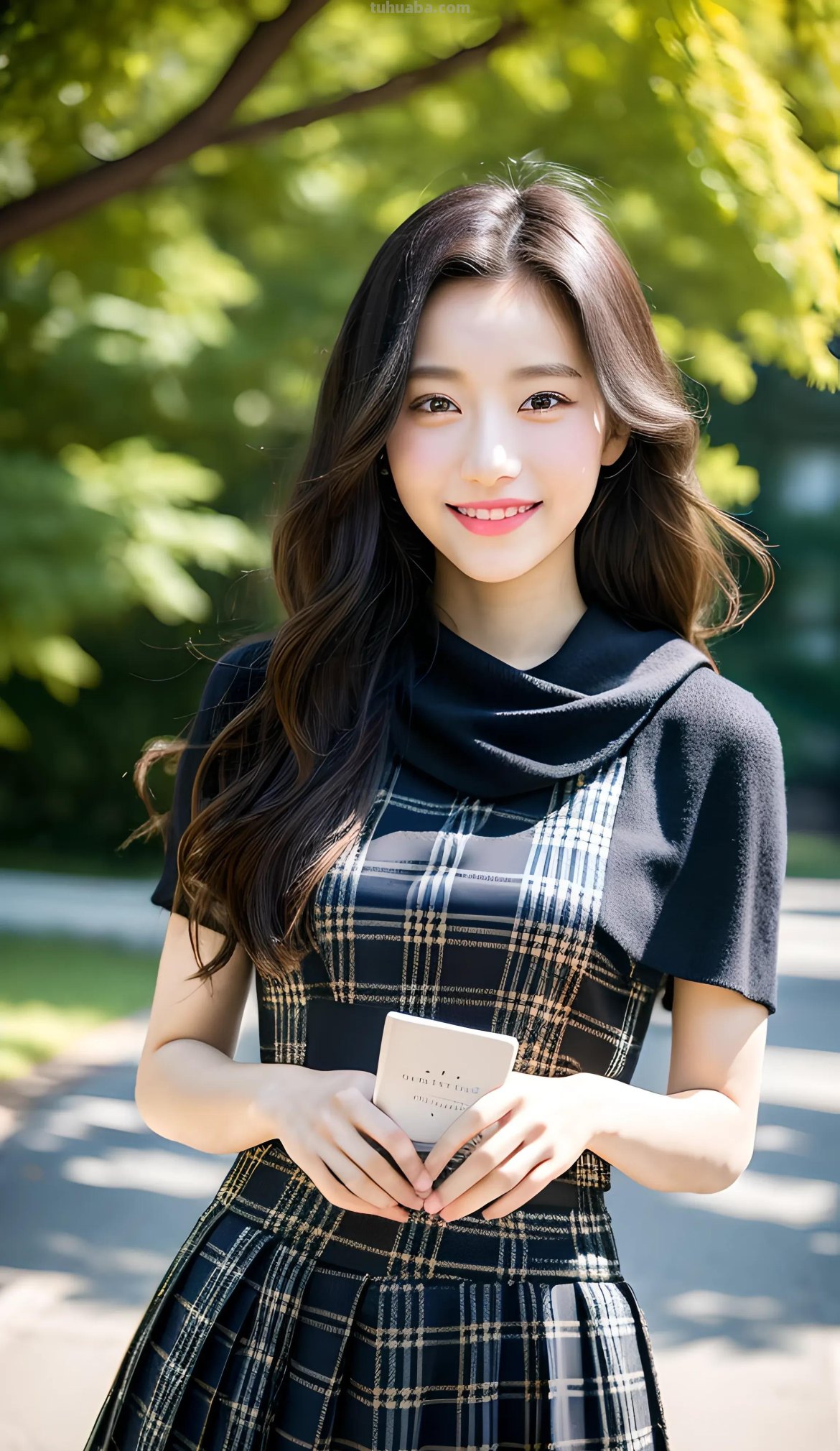 AI绘画之在校园女生的各种服装款式里，JK装在你心目中排第几？