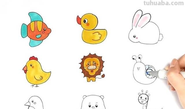 数字怎么画动物简笔画 怎样用简单的数字画小动物？