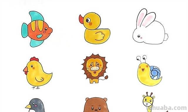 数字怎么画动物简笔画 怎样用简单的数字画小动物？