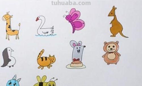 数字怎么画动物简笔画 怎样用简单的数字画小动物？