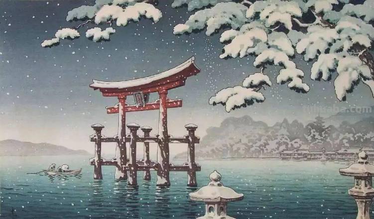 从英国水彩画到日本浮世绘：画中的春水初生