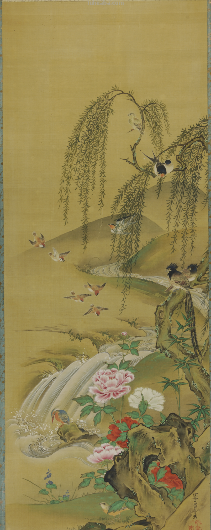 从英国水彩画到日本浮世绘：画中的春水初生