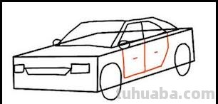 小轿车怎么画简笔画 如何画汽车简笔画？