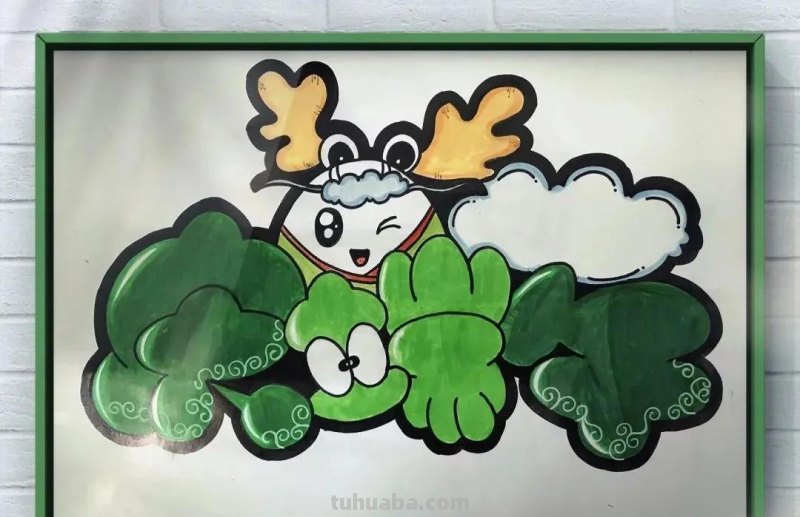 端午节手抄报+主题儿童画57张，收藏准备绘画不慌张！