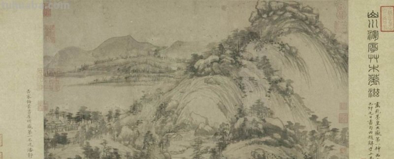 富春山居图前半卷为什么?