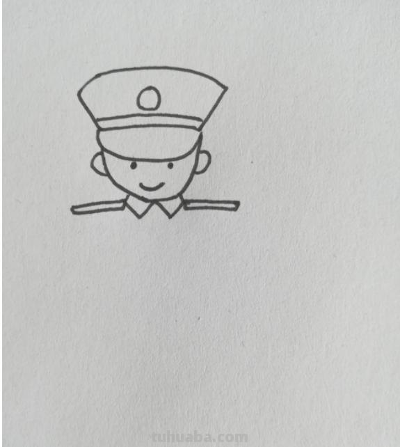 小警察怎么画简笔画 简笔画警察怎么画？