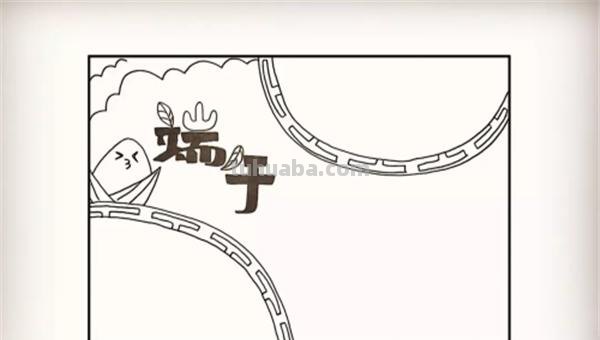 狐狸和猫手抄报怎么画粽子 一二三年级粽子画? 狐狸和猫手抄报怎么画粽子 一二三年级粽子画?