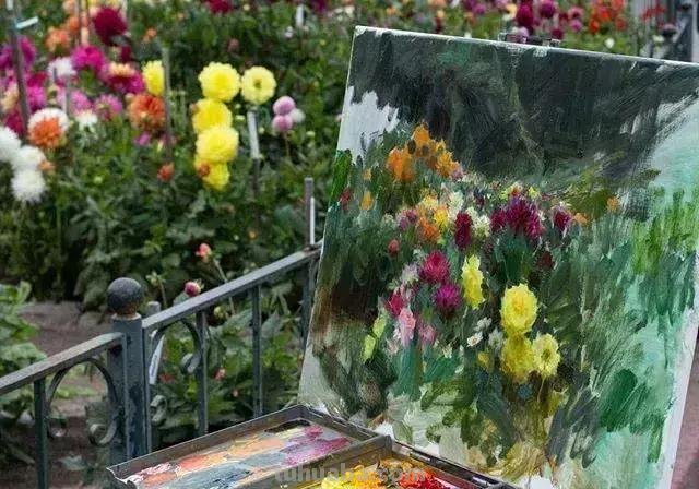 写生的乐趣 - 美国画家丹尼尔·基斯油画花卉静物写生作品