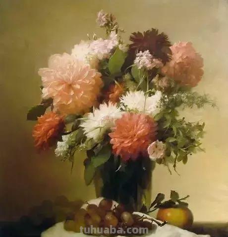 静物花卉油画 乌克兰Sevryukov dmitry作品欣赏
